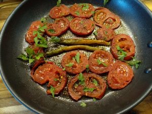 Geschmorte Tomaten