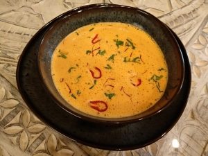 Safran-Paprika-Suppe